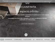 Tablet Screenshot of casainfinita.com